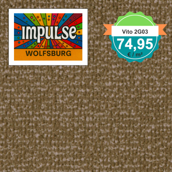 Vorwerk Vito 2G03 mais Velours Teppichboden